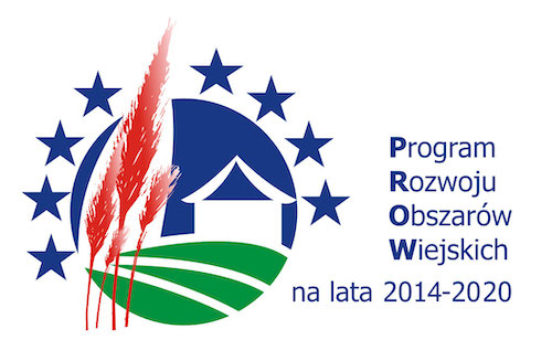Logo programu PROW - Program Rozwoju Obszarów Wiejskich
